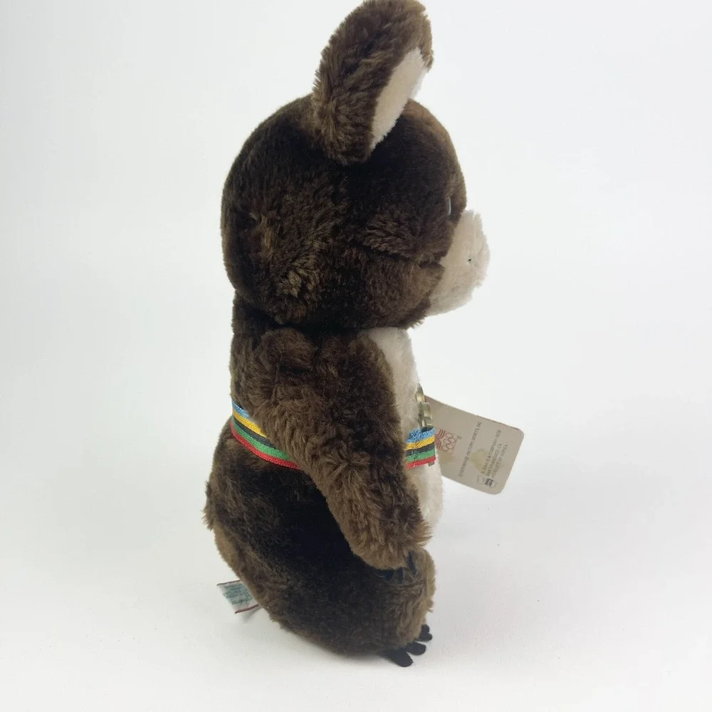 Dakin‎ Misha Moscow Summer Olympic Games Plush Teddy Bear 1980 Mascot Vintage